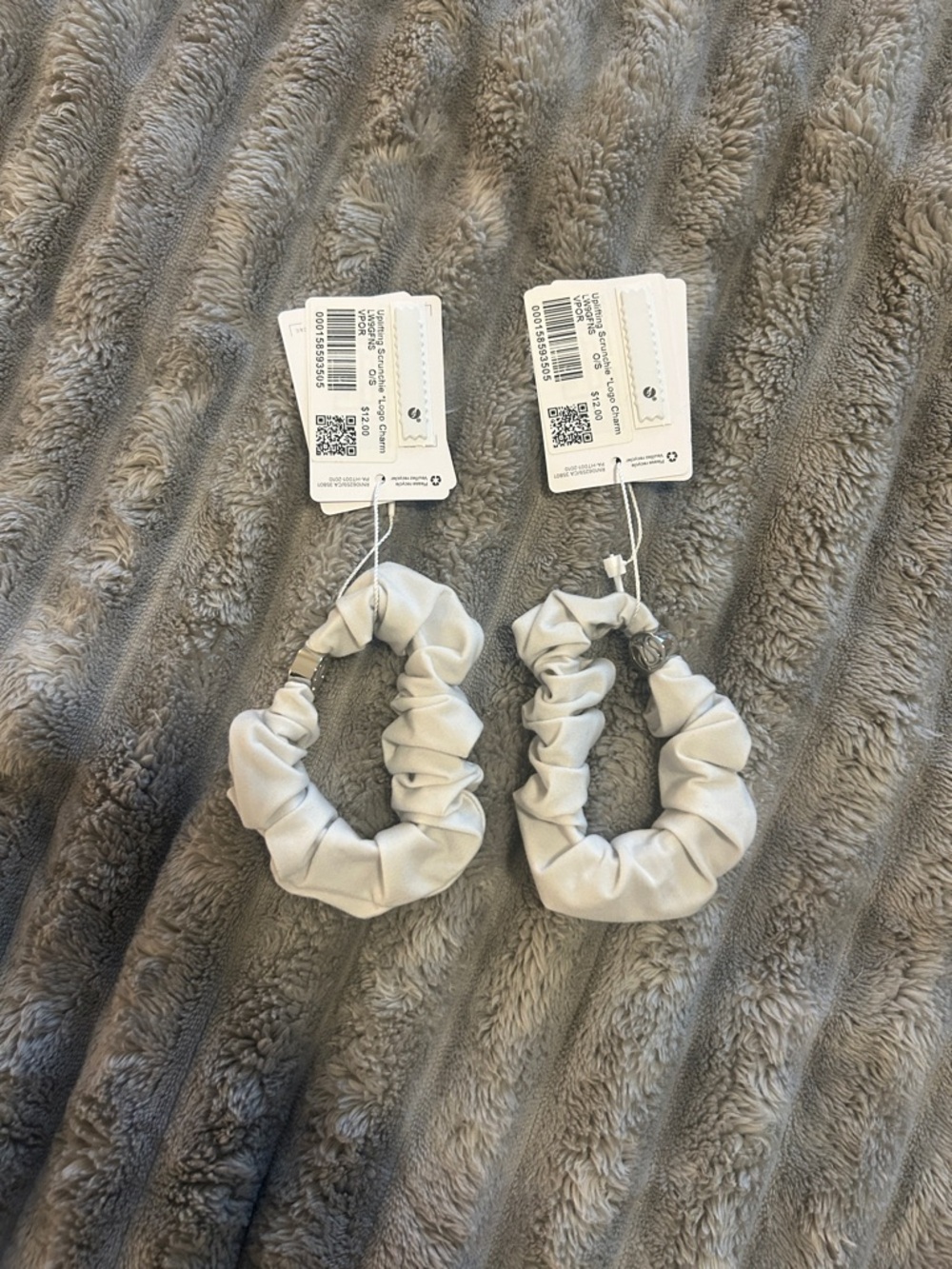 2 Lululemon Uplifting Scrunchies - NWT - $24 Retail Value